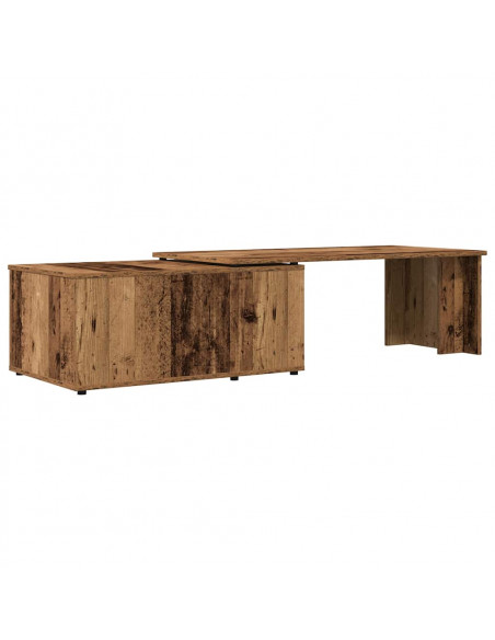 Tavolino da Salotto Legno Vecchio 150x50x35 cm Truciolato