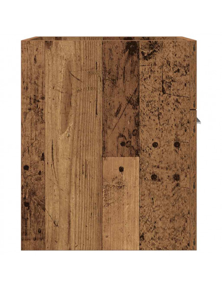 Mobile da Bagno Legno Antico 41x38,5x46 cm in Truciolato