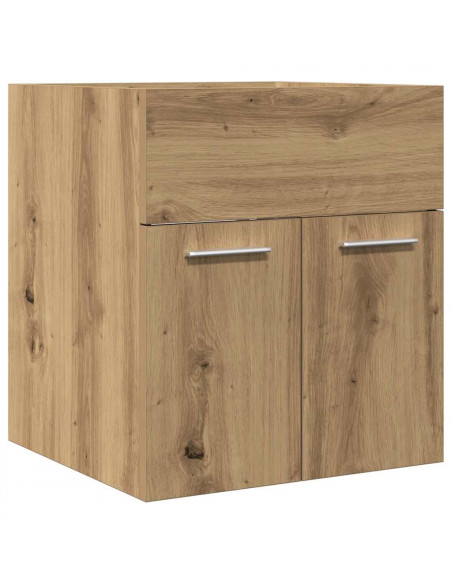 Mobile Lavabo Bagno Artigianale 41x38,5x46 cm in Truciolato
