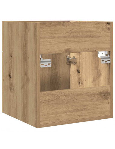 Mobile Lavabo Bagno Artigianale 41x38,5x46 cm in Truciolato