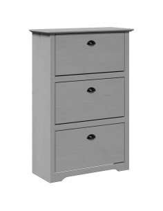 Scarpiera BODO Grigia 80x35x118 cm