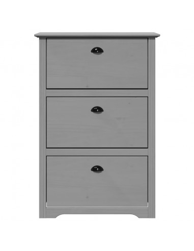 Scarpiera BODO Grigia 80x35x118 cm