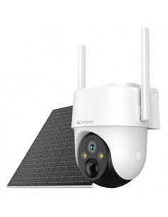 VIDEOCAMERA ATLANTIS VOLTA 4G/LTE PT VL70P-4G WL FHD 15fps H.264 4x batt ricaric. (incl.)SENS. PIR-IP65-led array 7m-MOTORIZ