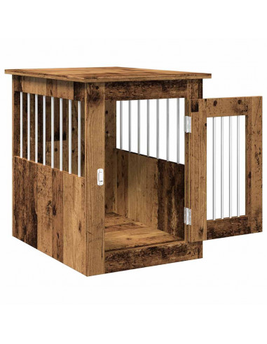 Gabbia Cani da Arredamento Legno Antico Legno Multistrato