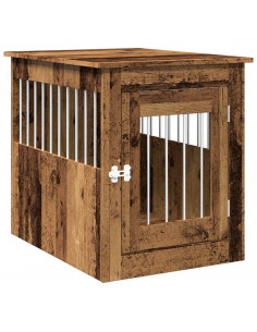 Gabbia Cani da Arredamento Legno Antico Legno Multistrato