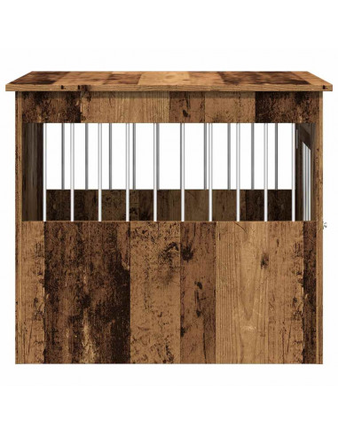 Gabbia Cani da Arredamento Legno Antico Legno Multistrato