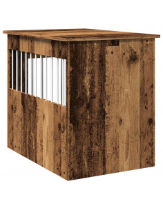 Gabbia Cani da Arredamento Legno Antico Legno Multistrato