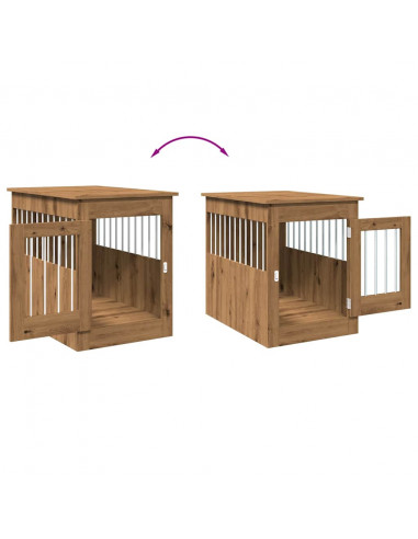 Gabbia Cani Arredamento Rovere Artigianale Legno Multistrato