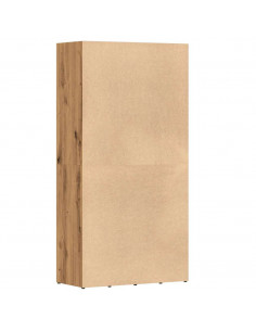 Libreria Rovere Artigianale 66x30x130 cm Legno Multistrato