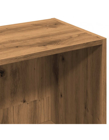 Libreria Rovere Artigianale 66x30x130 cm Legno Multistrato