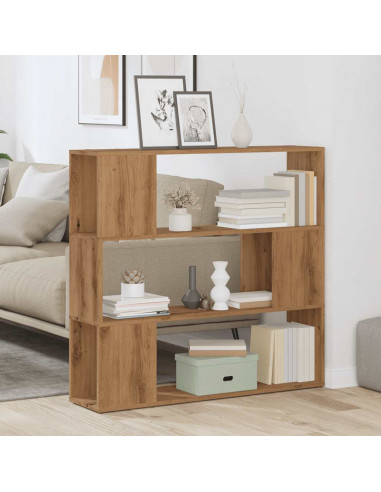 Libreria/Divisorio in Rovere Artigianale 100x24x94 cm