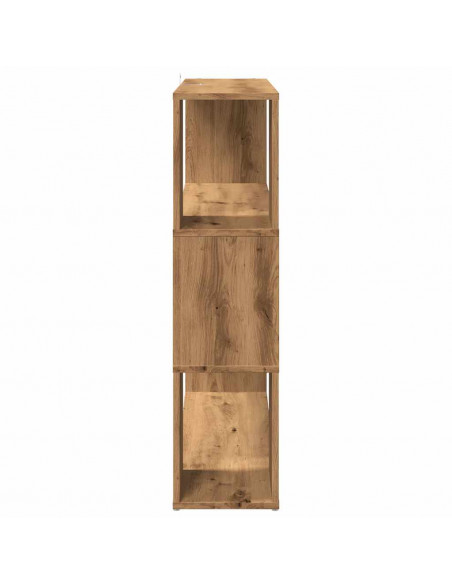 Libreria/Divisorio in Rovere Artigianale 100x24x94 cm