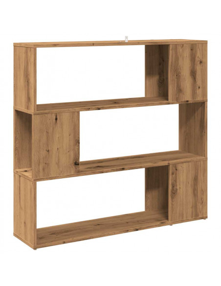 Libreria/Divisorio in Rovere Artigianale 100x24x94 cm
