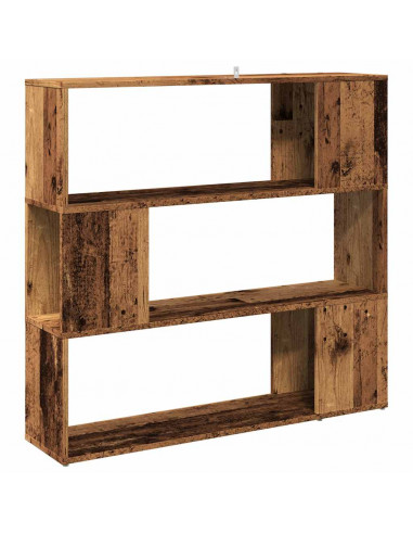 Libreria/Divisorio in Legno Vecchio 100x24x94 cm