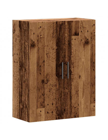Mobile a Parete Legno Antico 69,5x34x90 cm
