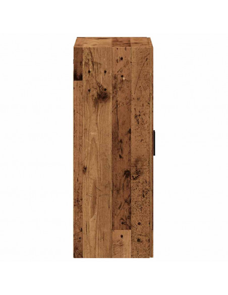 Mobile a Parete Legno Antico 69,5x34x90 cm