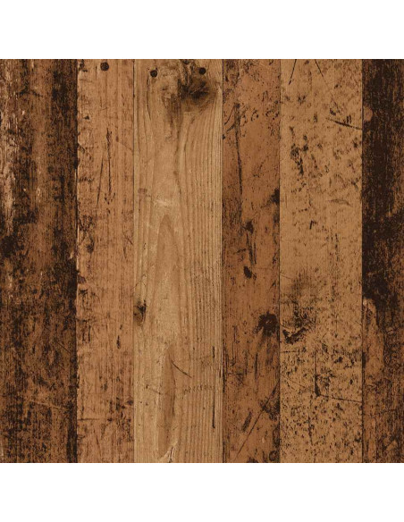 Mobile da Bagno Legno Antico 30x30x179 cm in Legno Multistrato