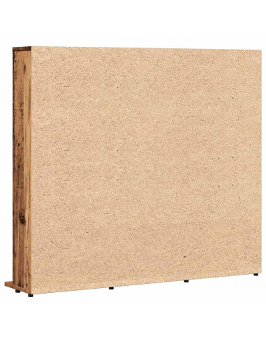 Mobile Porta CD Legno Antico 50x33x117,5 cm Legno Multistrato