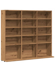 Mobile Porta CD Artigianale 100x23x89,5 cm Legno Multistrato