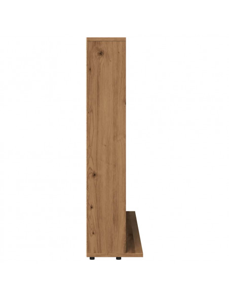 Mobile Porta CD Artigianale 100x23x89,5 cm Legno Multistrato