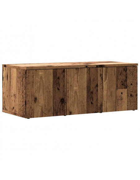 Mobile Porta TV Legno Vecchio 80x34x30 cm in Legno Multistrato