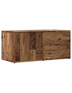 Mobile Porta TV Legno Antico 80x34x35,5 cm Legno Multistrato