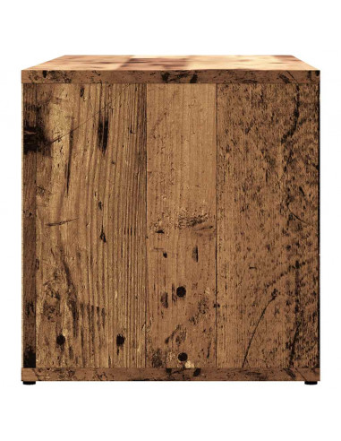 Mobile Porta TV Legno Antico 80x34x35,5 cm Legno Multistrato