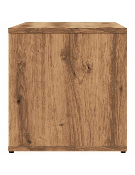 Mobile Porta TV Rovere Artigianale 80x34x35,5 cm Truciolato