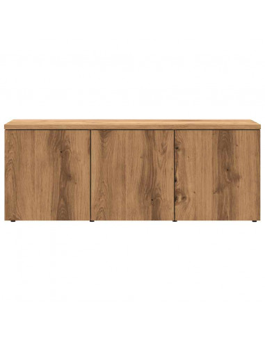 Mobile Porta TV Rovere Artigianale 80x34x30 cm Truciolato