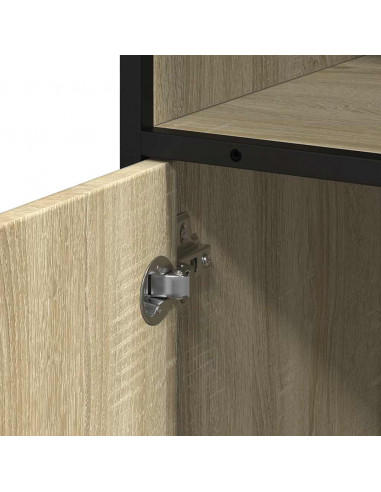 Armadietto Bagno Rovere Sonoma 35x37,5x100 cm Legno Multistrato