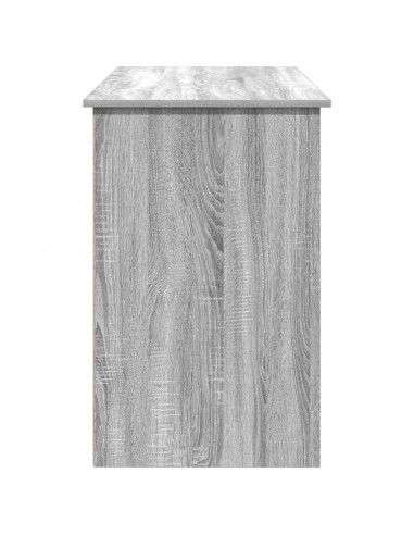 Scrivania Grigio Sonoma 102x50x75 cm in Legno Multistrato