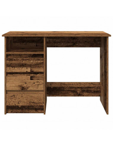 Scrivania Legno Antico 102x50x75 cm in Legno Multistrato
