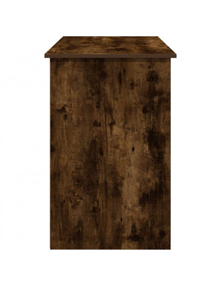 Scrivania Rovere Fumo 102x50x75 cm in Legno Multistrato