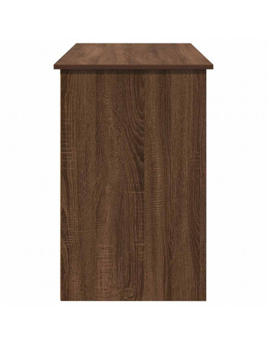 Scrivania Rovere Marrone 102x50x75 cm in Legno Multistrato