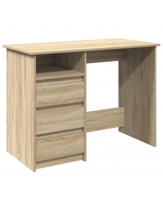Scrivania Rovere Sonoma 102x50x75 cm in Legno Multistrato