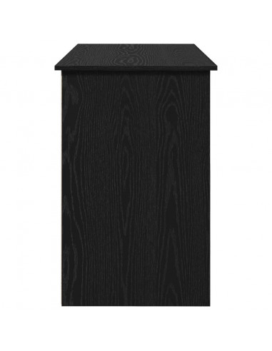Scrivania Nera 102x50x75 cm in Legno Multistrato