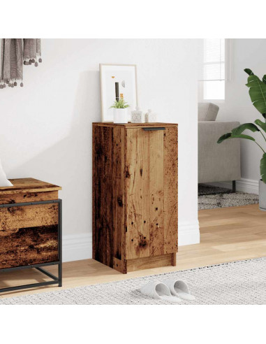 Scarpiera Legno Vecchio 29,5x35x70 cm in Legno Multistrato