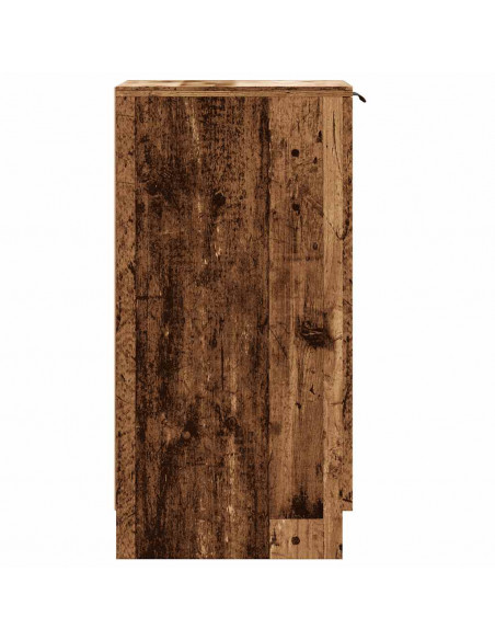Scarpiera Legno Vecchio 29,5x35x70 cm in Legno Multistrato