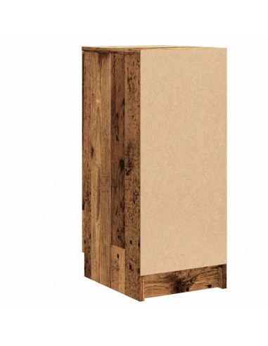 Scarpiera Legno Vecchio 29,5x35x70 cm in Legno Multistrato