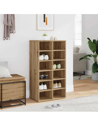 Scarpiera Rovere Artigianale 54x34x100,5 cm in Truciolato