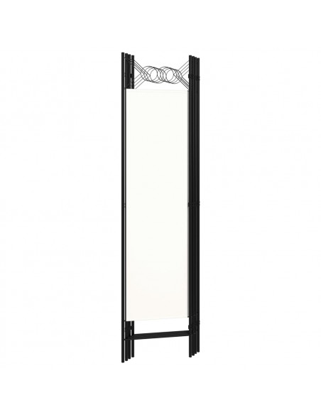 Paravento a 4 Pannelli Bianco 160x180 cm