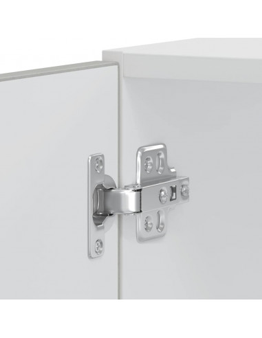 Armadi Forno 2 pz Lucca Grigio Cemento in Legno Multistrato