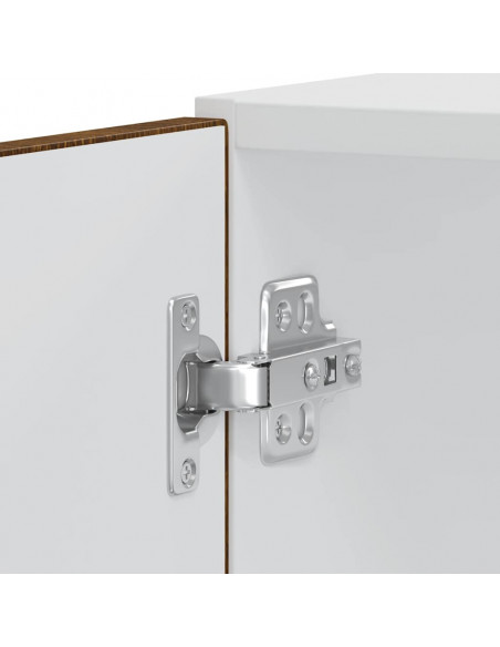 Armadi Forno 2 pz Lucca Rovere Marrone in Legno Multistrato
