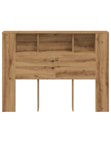 Testiera Contenitore Artigianale 140x18,5x102,5 cm Multistrato