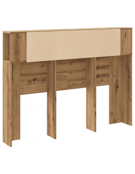 Testiera Contenitore Artigianale 140x18,5x102,5 cm Multistrato