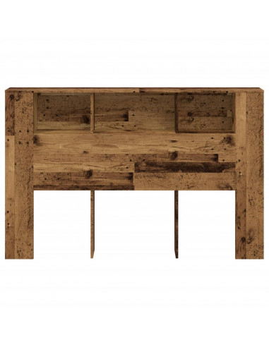 Testiera con Contenitore Legno 160x18,5x103,5 cm in Truciolato