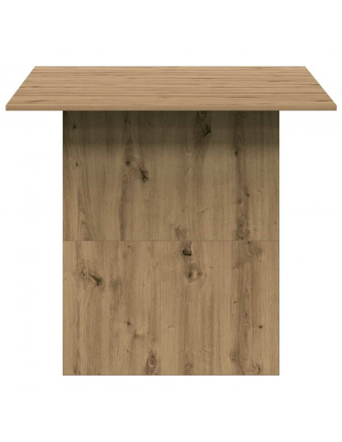 Tavolo da Pranzo Rovere Artigianale 180x90x76 cm in Truciolato