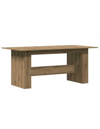 Tavolo da Pranzo Rovere Artigianale 180x90x76 cm in Truciolato