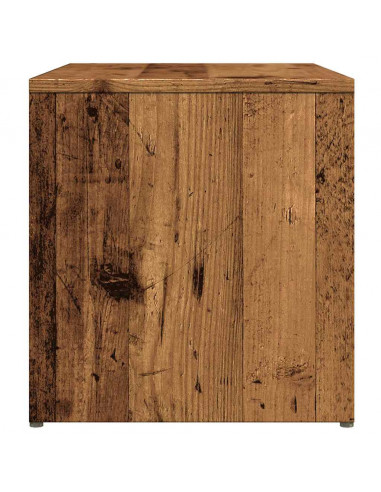 Tavolino Legno Vecchio 59x36x38 cm in Legno Multistrato