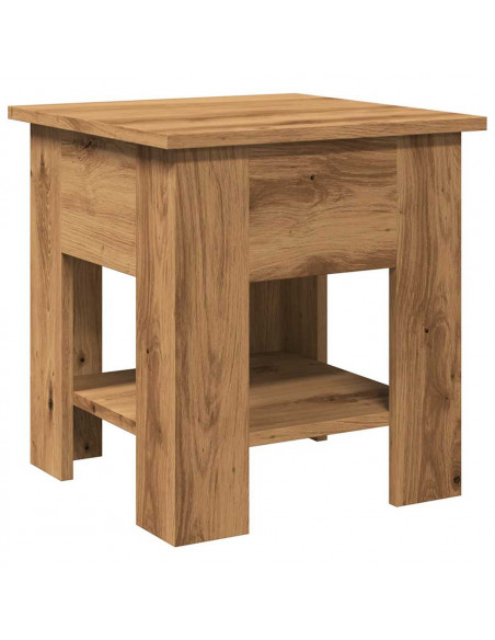 Tavolino da Salotto Artigianale 40x40x42 cm Legno Multistrato